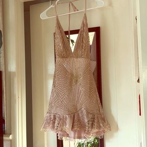 Roaring 20’s rose gold dress